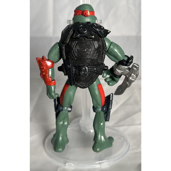 TMNT Alien Hunter Raphael Figure 2007 Teenage Mutant Ninja Turtles Fast Shipping - Picture 5 of 7